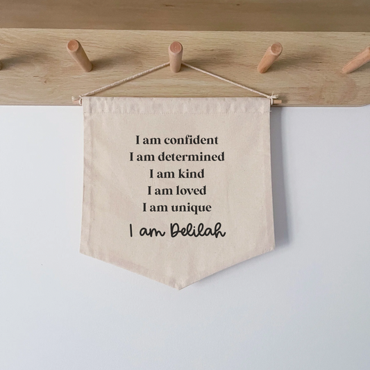 Personalised Affirmations Flag