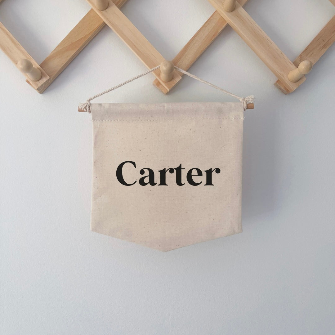 Mini Flag - Name
