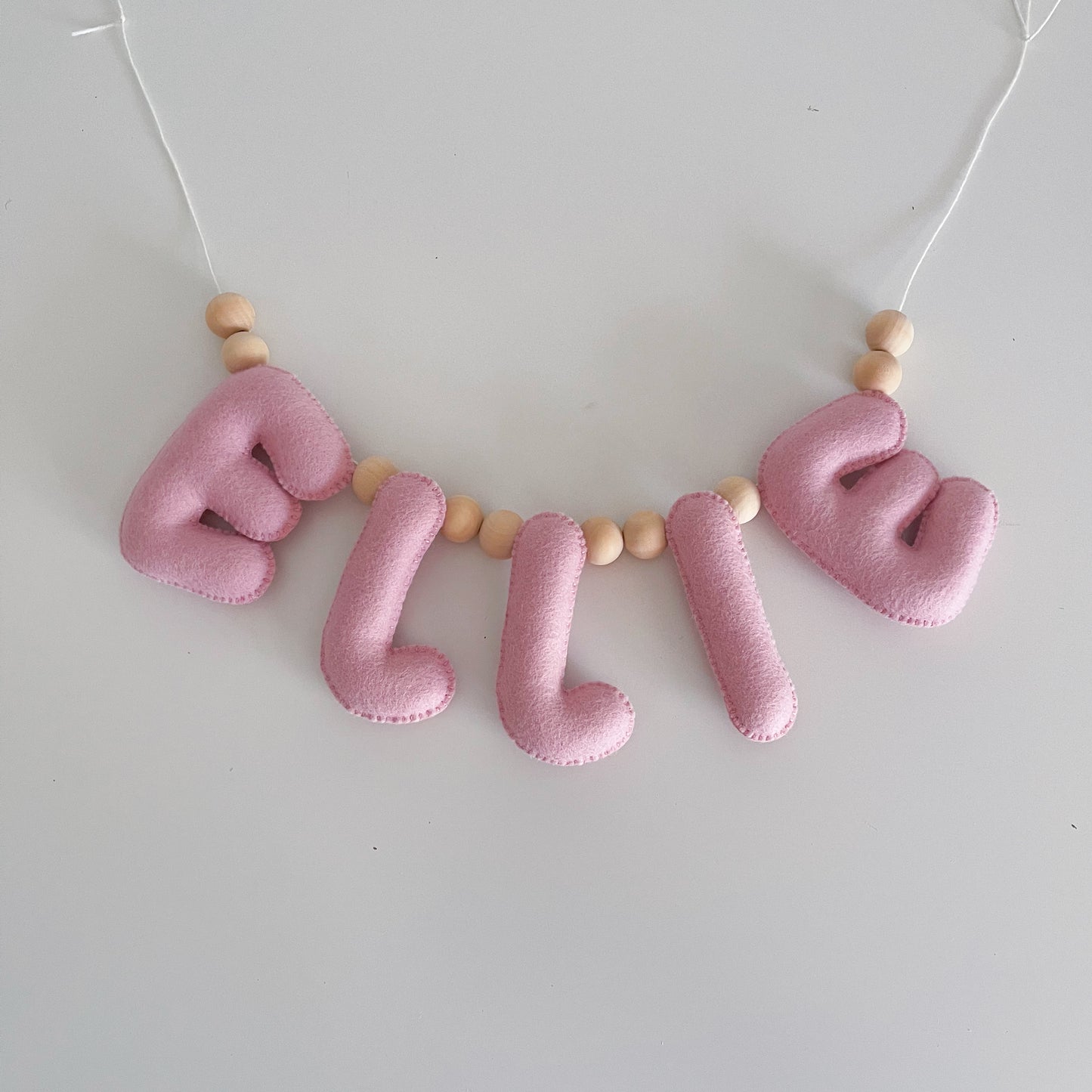 Felt Name Garland (no shapes)