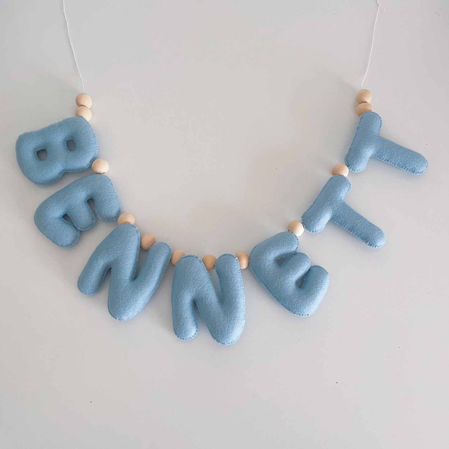 Felt Name Garland (no shapes)