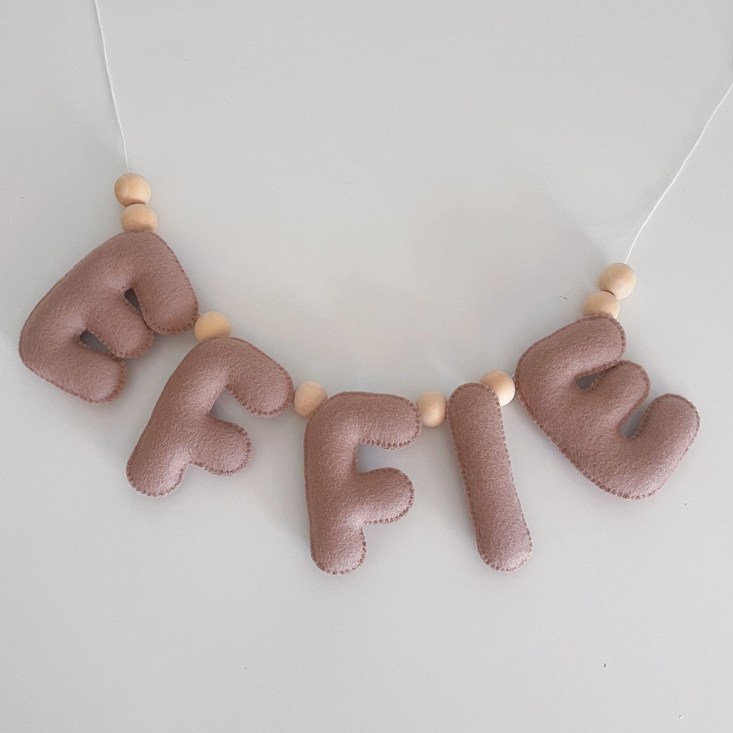 Felt Name Garland (no shapes)