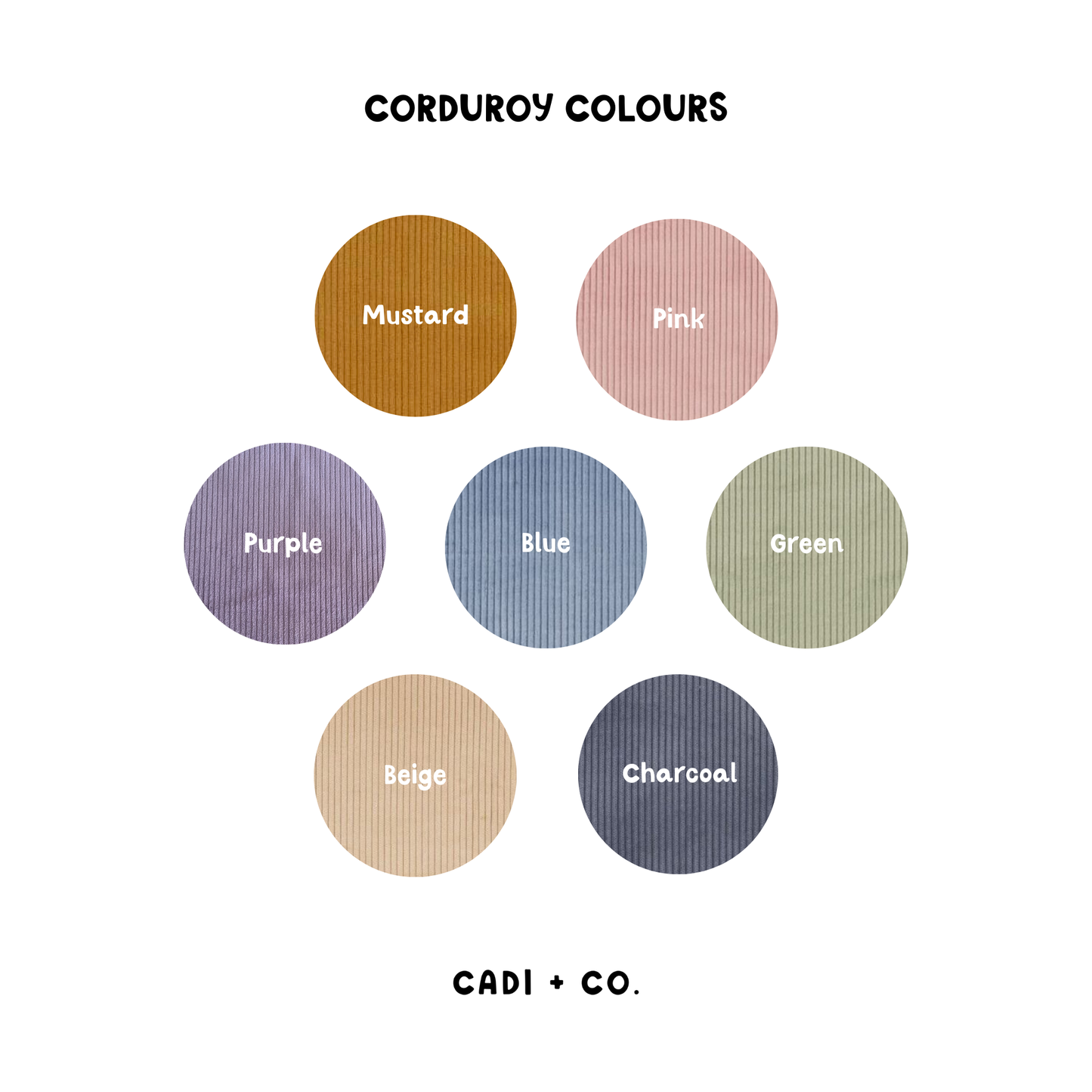 Letter Cushion - Corduroy