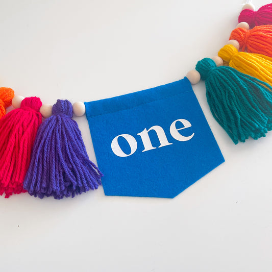 First Birthday Banner