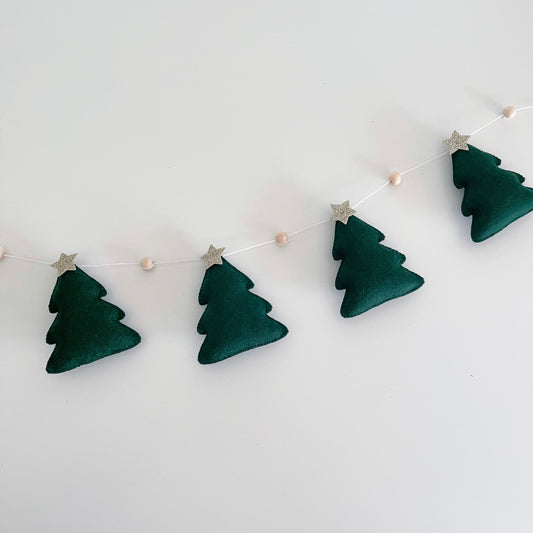 Felt Christmas Tree Garland